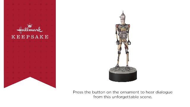 Amazon.com: Hallmark Keepsake Christmas Ornament, Star Wars: The